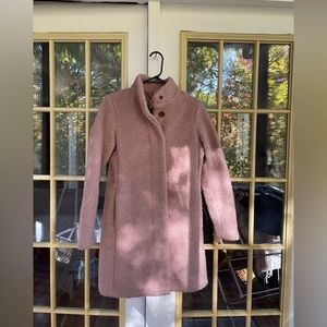 Old Navy blush pink pea coat